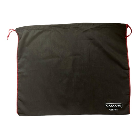 Coach Brown Cotton Drawstring Dustbag for Handbag - Picture 1 of 3